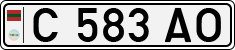Non-recognized and partially recognized states, Transnistria (cars)