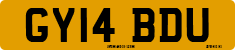License plate of the United Kingdom, 2001 year system