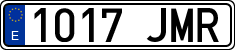 License plates of Spain, Ordinary (2000)
