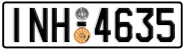 License plate of Greece, Cars
