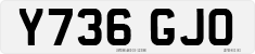 License plate of the United Kingdom, 1983 year system