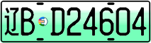 License plate of China, Electric vehicles