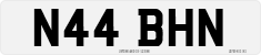 License plate of the United Kingdom, 1983 year system