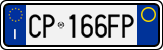 License plate of Italy, Cars (1994 year series)
