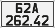 License plate of Vietnam, Cars