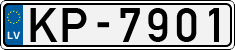 License plate of Latvia, Regular car plates