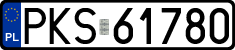 License plates of Poland, Regular car plates