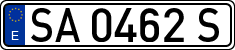 License plates of Spain, 1971 year series