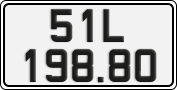 License plate of Vietnam, Cars