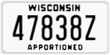 Wisconsin, Apportioned (12345A)