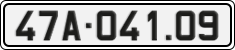 License plate of Vietnam, Cars