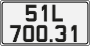 License plate of Vietnam, Cars