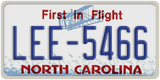 North Carolina, ABC-1234