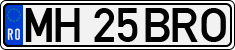 License plate of Romania, Regular plates