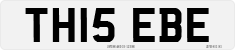 License plate of the United Kingdom, 2001 year system