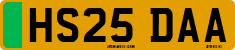 License plate of the United Kingdom, 2001 year system