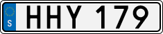 License plate of Sweden, Regular plates