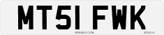 License plate of the United Kingdom, 2001 year system