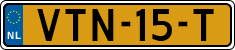 License plate of the Netherlands, Light Commercial Vehicles (1994 system)