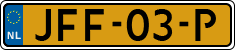 License plate of the Netherlands, Cars