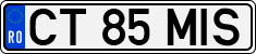 License plate of Romania, Regular plates