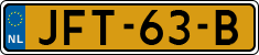 License plate of the Netherlands, Cars