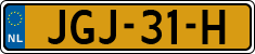 License plate of the Netherlands, Cars