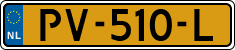 License plate of the Netherlands, Cars