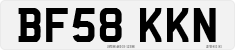 License plate of the United Kingdom, 2001 year system