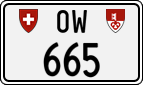 License plate of Switzerland, Cars