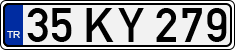 License plate of Turkey, Regular plates