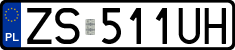 License plates of Poland, Regular car plates