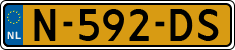 License plate of the Netherlands, Cars