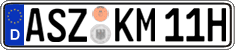 German license plate, Plates for oldtimers (type 