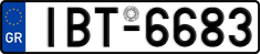 License plate of Greece, Cars