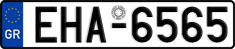 License plate of Greece, Cars