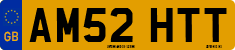 License plate of the United Kingdom, 2001 year system