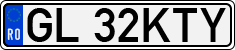 License plate of Romania, Regular plates