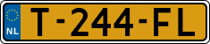 License plate of the Netherlands, Cars