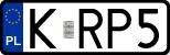 License plates of Poland, Regular car plates