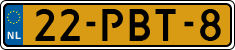 License plate of the Netherlands, Cars