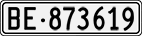 License plate of Switzerland, Cars