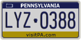 Pennsylvania, ABC-1234