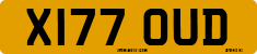 License plate of the United Kingdom, 1983 year system