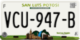 San Luis Potosí, Cars (AAA-000-A)