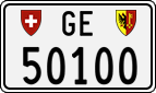 License plate of Switzerland, Cars