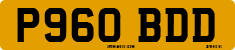License plate of the United Kingdom, 1983 year system