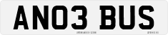 License plate of the United Kingdom, 2001 year system