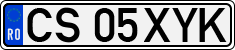 License plate of Romania, Regular plates
