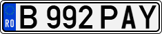 License plate of Romania, Regular plates